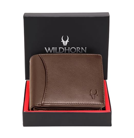 WildHorn India Brown Leather Men's Wallet (WH7311BROWN)