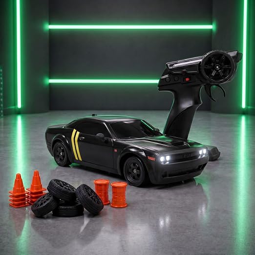 L.O.T CARS Shadow Remote Control Car | 20Kmph, 2.4Ghz | Rc Drifting Car, Rc Car 4x4, Drift Car Remote Control Range Upto 100m, Race-Ready