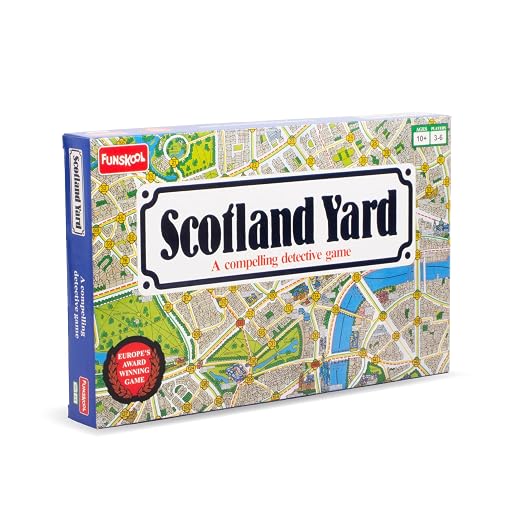 Funskool Games Scotland Yard - Detective Strategy Board Game for Family