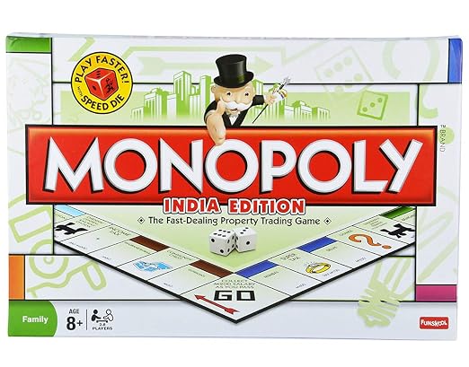 Funskool Games Monopoly India Edition Family Board Game