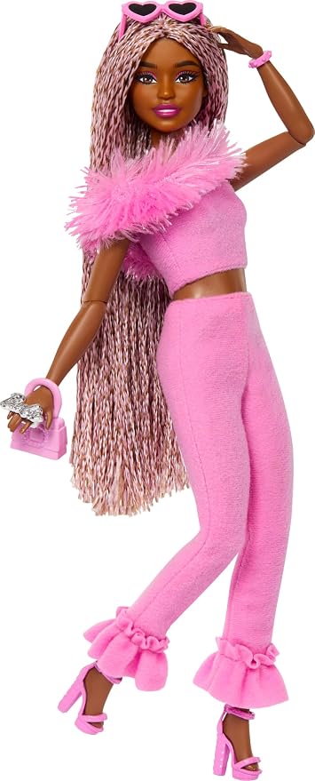 Barbie Deluxe Style Doll #4 with Barbiecore Outfit and Accessories
