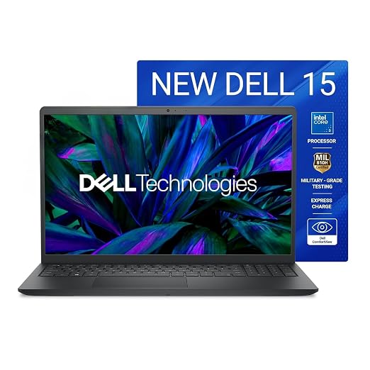 Dell 15 (Previously Inspiron) 14th Gen Intel Core i3 / Core 3 100U Laptop (8GB RAM, 512GB SSD, 15.6" FHD 120Hz IPS, Windows 11, MSO'24, Carbon Black)
