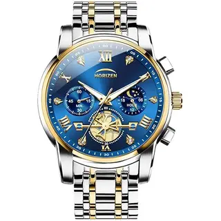 Horizen Chronograph Blue Dial Watch for Men
