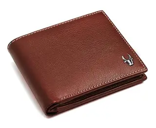 WildHorn Genuine Leather Wallet for Men | Slim Bifold Wallet with RFID Blocking | Multiple Card Slots & Coin Pocket | Premium Leather Mens Wallet