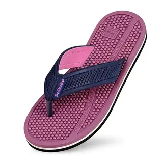 Dr.Ortho Ladies Acupressure Slippers | Flip-Flops | Women's & Girl's Slippers | Comfortable & Lightweight | Soft Foot Massager | All Day Wear