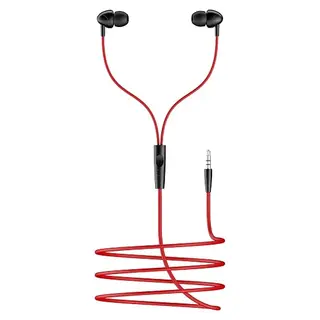 boAt Bassheads 211 Wired Earphones with 10mm Drivers, Signature Sound, in-Line Microphone, 3.5mm Jack, Voice Assistant & 120cm Cables