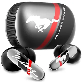 GOBOULT Mustang Dyno Earbuds with 60H Playtime, App Support, Dual Pairing, 4 Mics ENC, 45ms Low Latency, 13mm Drivers, Touch Controls, Made