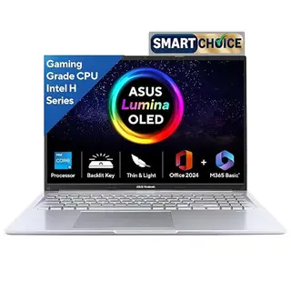 ASUS Vivobook 16,Smartchoice, 13th Gen, Intel Core i5-13420H,16GB RAM,512GB SSD,FHD, OLED,Win 11,M365 Basic (1Y),Backlit Keyboard,Office