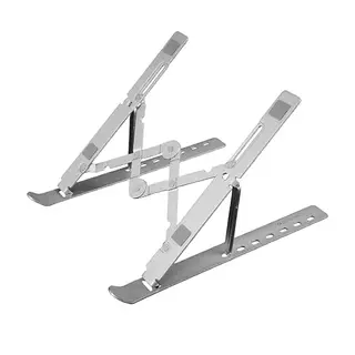 Zebronics NS2000 Plus Laptop Stand, Supports Up to 17-Inch Laptops, 5kg Load Capacity, 7-Level Adjustable Height, Ergonomic Foldable