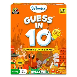 Skillmatics Guess in 10 Countries of The World –Trivia Card Game | Perfect for Boys, Girls, Kids & Families Who Love Card Games,