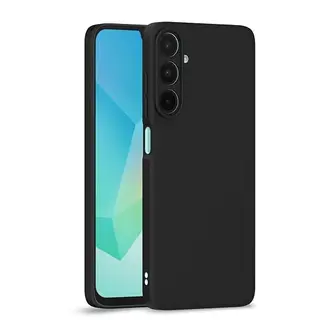 Pikkme Back Cover for Samsung Galaxy M17 5G / A17 5G / F17 5G | Camera Protection Shockproof Soft Matte Silicone Bumper Case (Black)