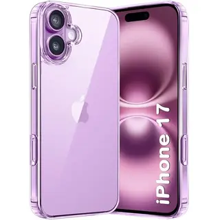 TheGiftKart Ultra-Hybrid Crystal Clear Back Case Cover for iPhone 17 | Shockproof Design | Hard Back Cover Case for iPhone 17 (PC & TPU