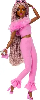 Barbie Deluxe Style Doll #4 with Barbiecore Outfit and Accessories