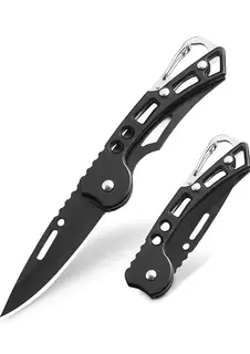 Multipurpose Stainless Steel Utility Knife with Protective Sheath - Sharp Blade, Anti-Slip Ergonomic Grip